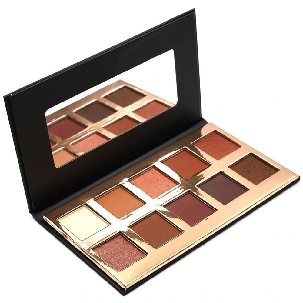 CROWN BRUSH - 10 SHADE EYESHADOW PALETTE - FUEGO.